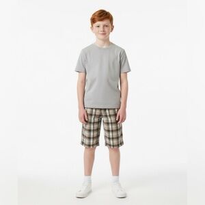 Cherokee Brown and White Shorts Classic Fit